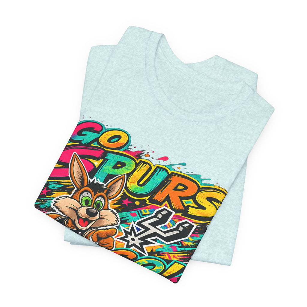 Spurs Mascot 'Go Spurs Go!' Graphic T-Shirt