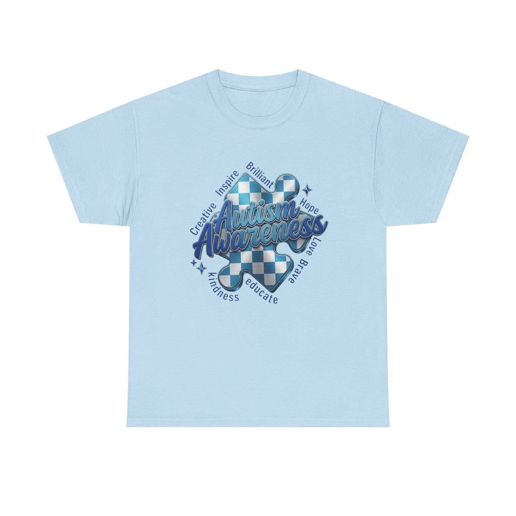 Autism Awareness Puzzle Tee — Celebrate, Educate, Support