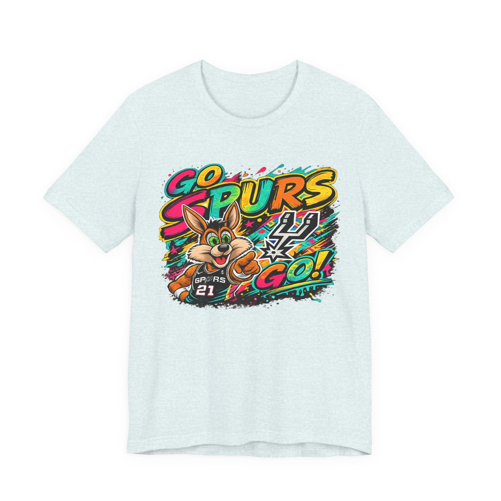 Spurs Mascot 'Go Spurs Go!' Graphic T-Shirt