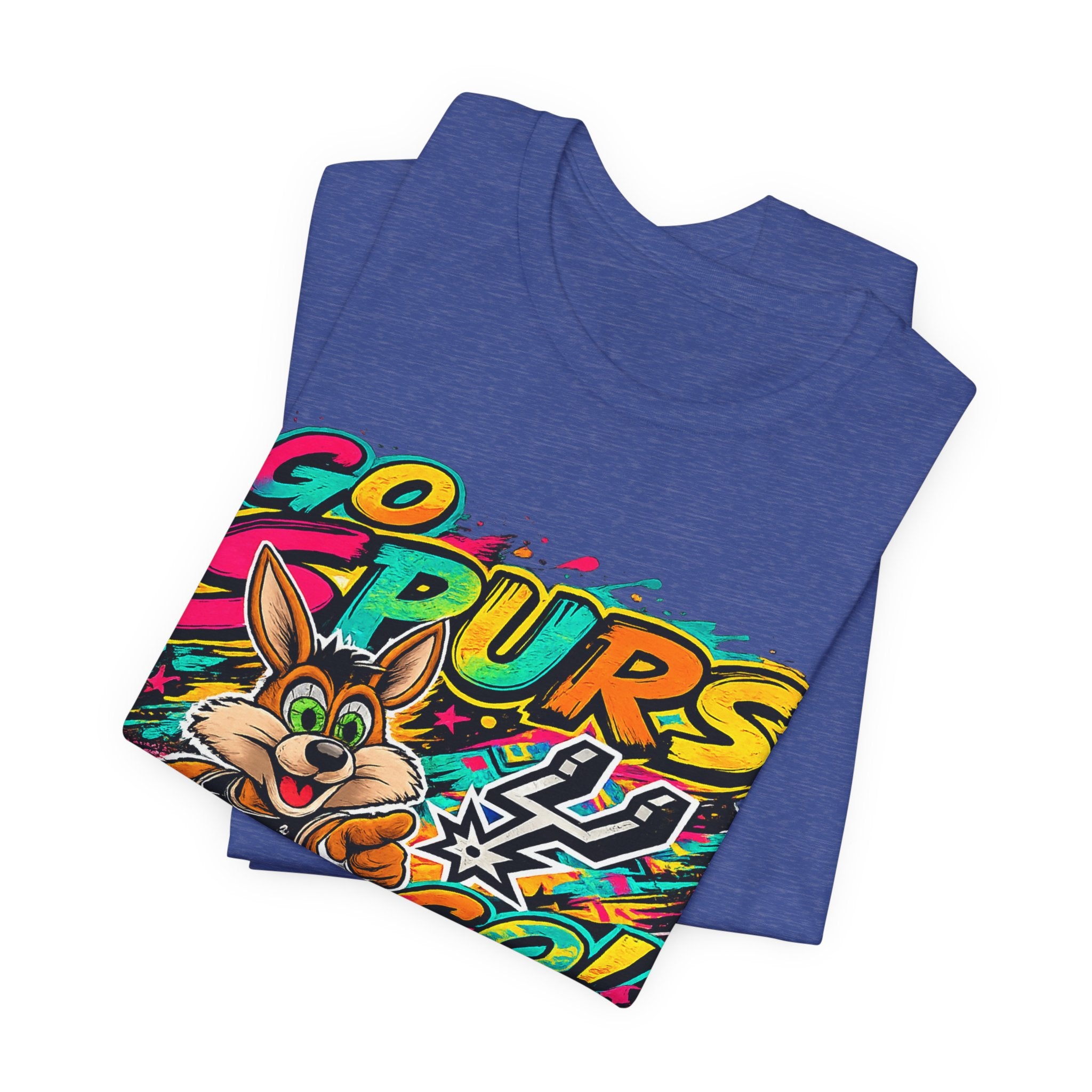Spurs Mascot 'Go Spurs Go!' Graphic T-Shirt