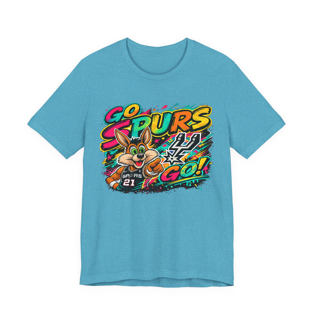 Spurs Mascot 'Go Spurs Go!' Graphic T-Shirt