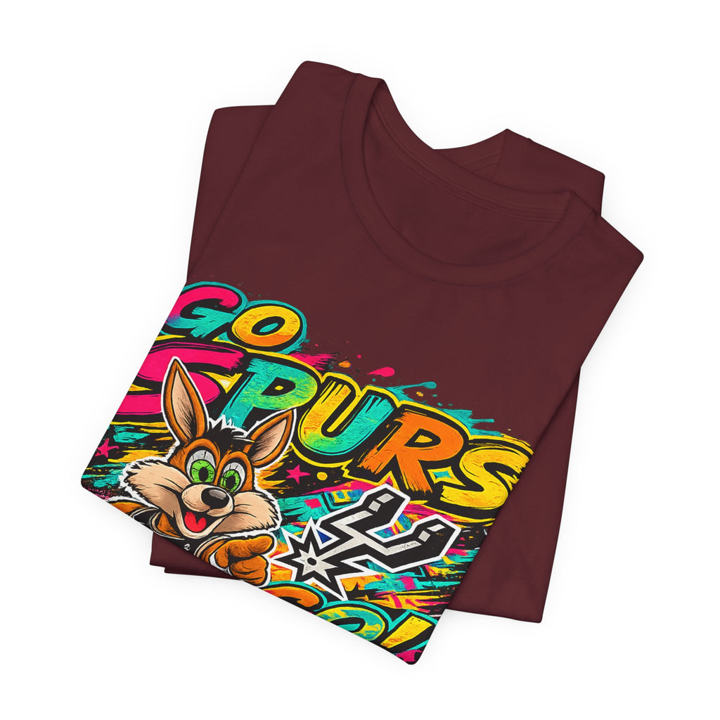 Spurs Mascot 'Go Spurs Go!' Graphic T-Shirt