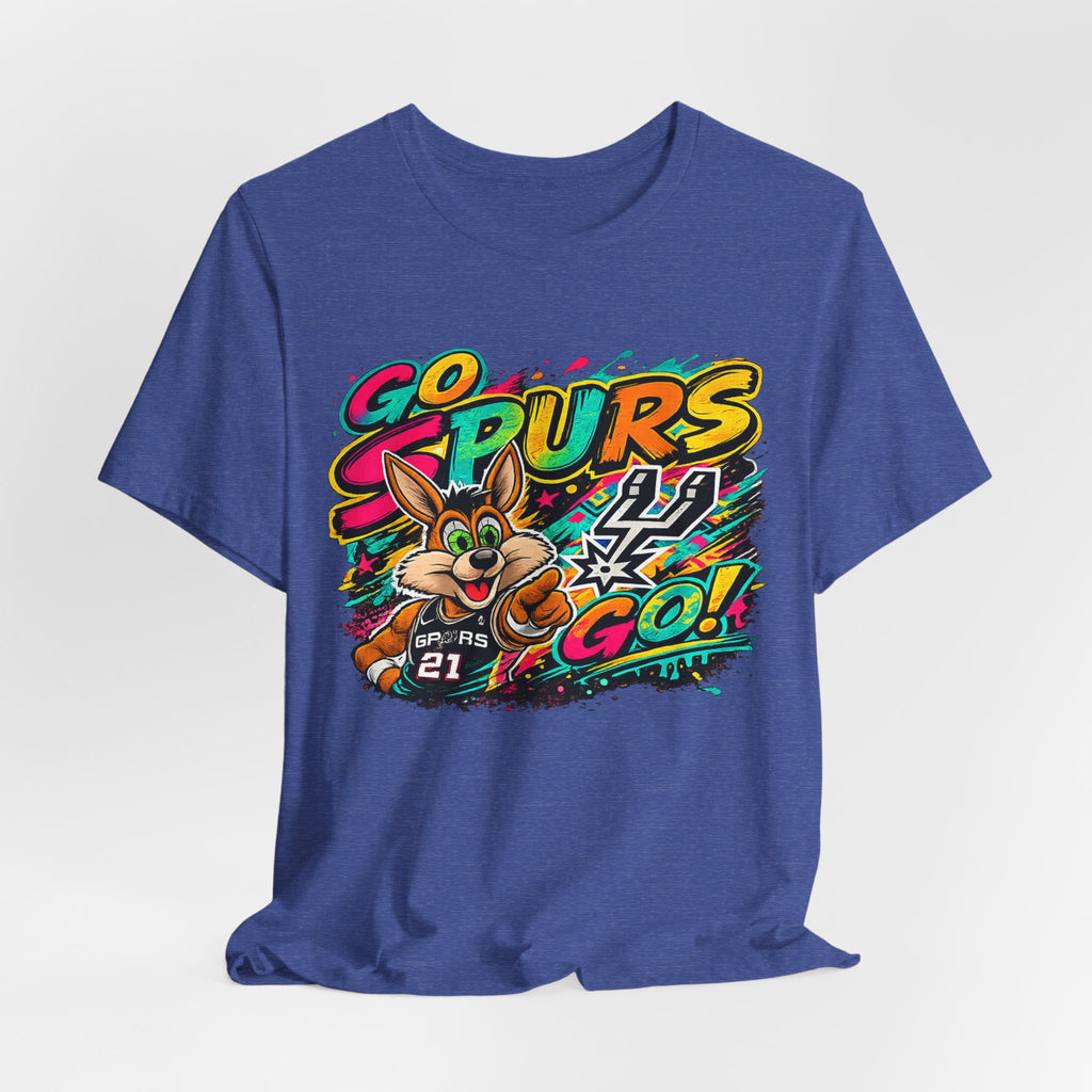 Spurs Mascot 'Go Spurs Go!' Graphic T-Shirt
