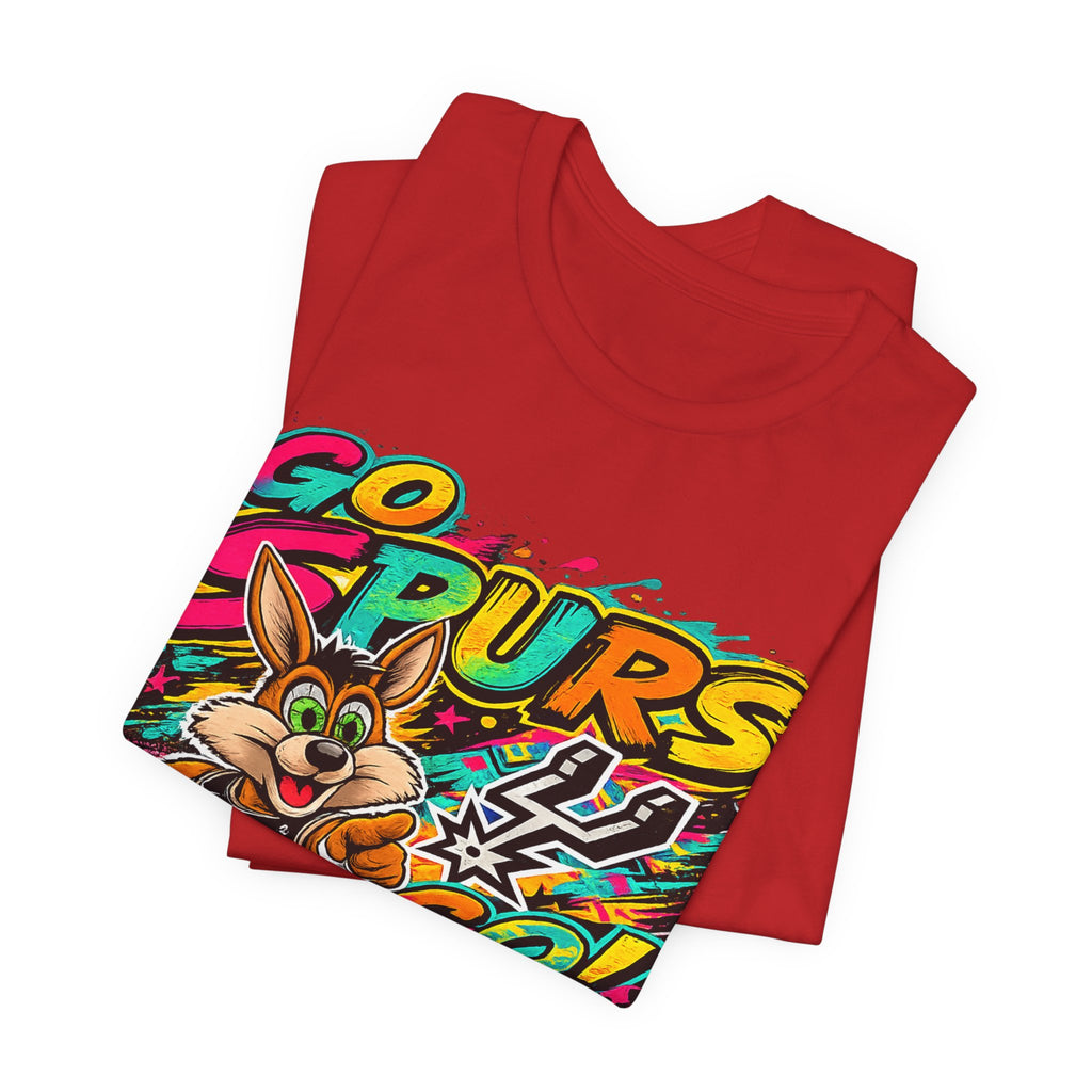 Spurs Mascot 'Go Spurs Go!' Graphic T-Shirt