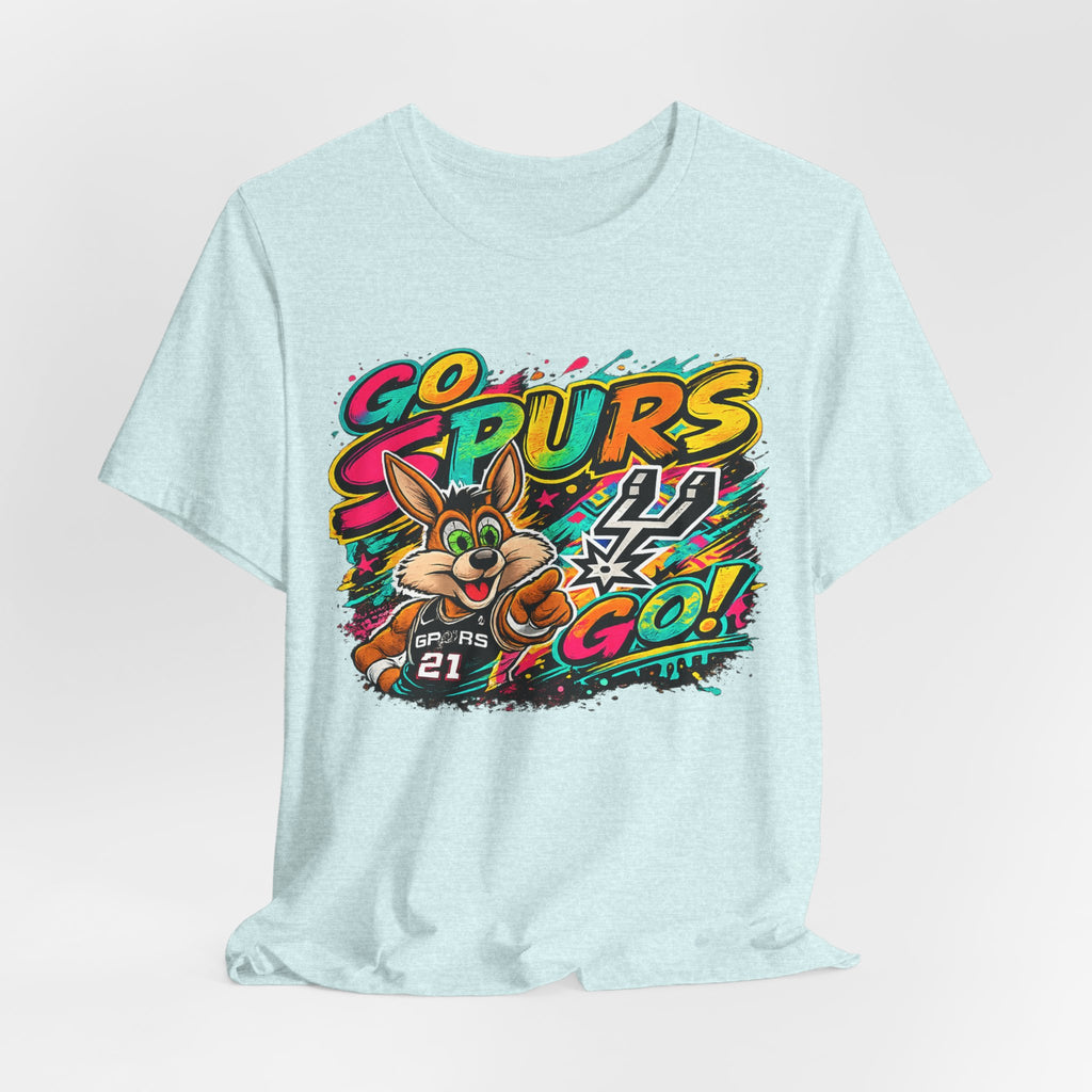 Spurs Mascot 'Go Spurs Go!' Graphic T-Shirt