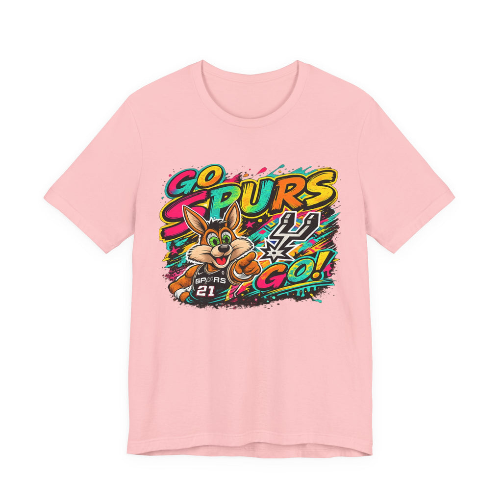 Spurs Mascot 'Go Spurs Go!' Graphic T-Shirt