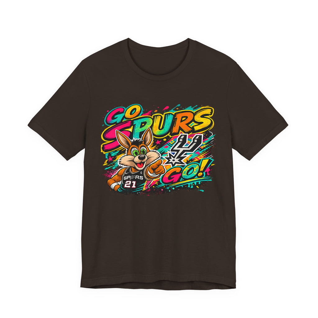 Spurs Mascot 'Go Spurs Go!' Graphic T-Shirt