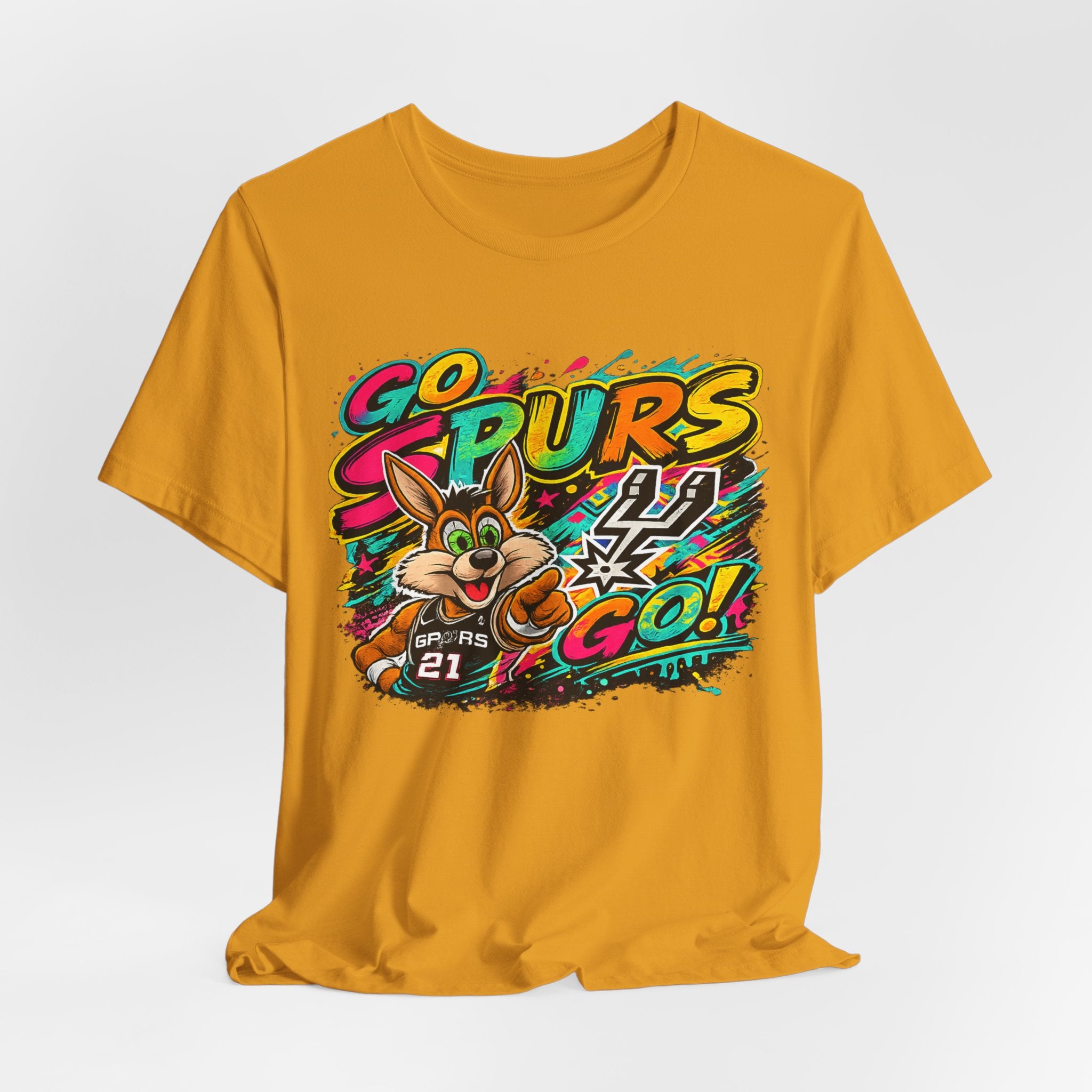 Spurs Mascot 'Go Spurs Go!' Graphic T-Shirt