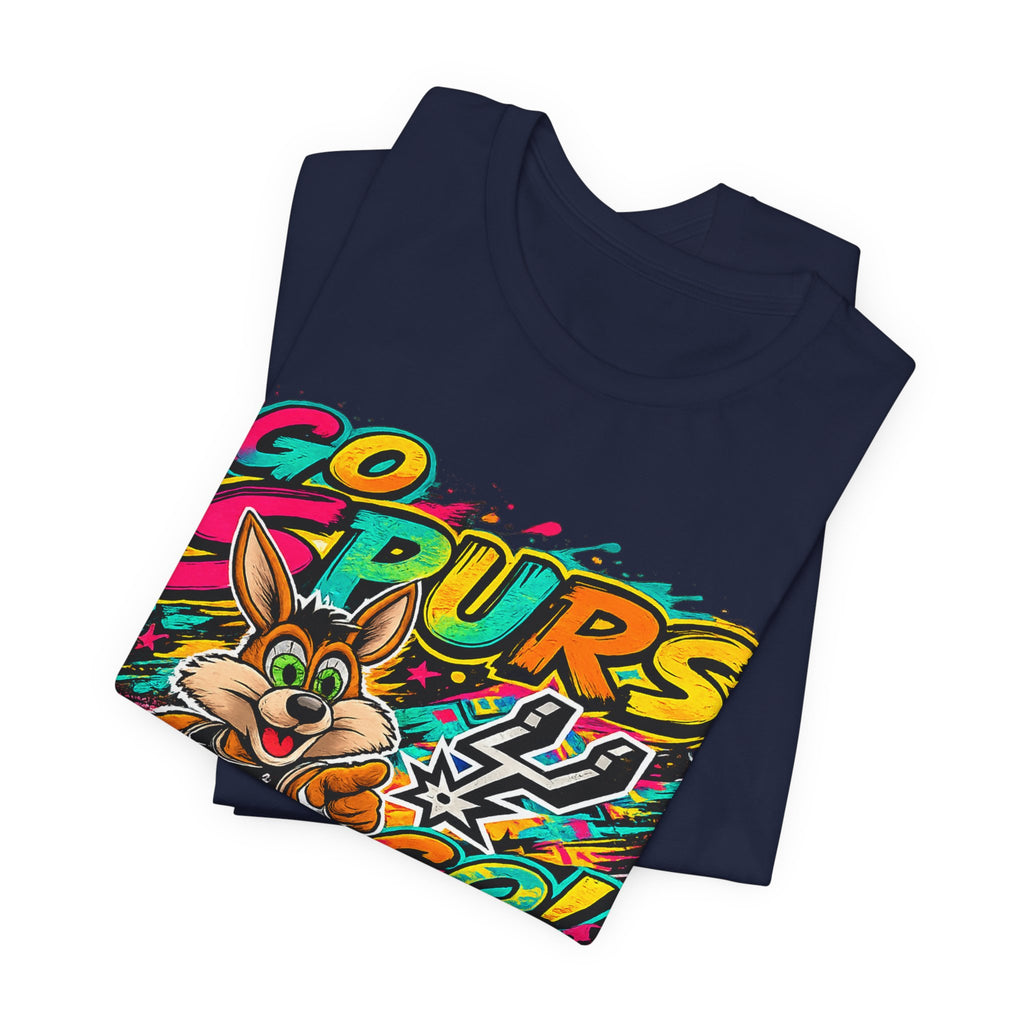Spurs Mascot 'Go Spurs Go!' Graphic T-Shirt