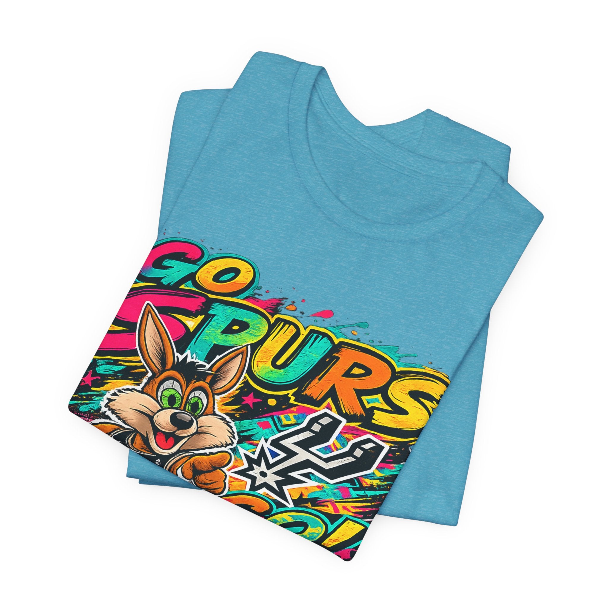 Spurs Mascot 'Go Spurs Go!' Graphic T-Shirt