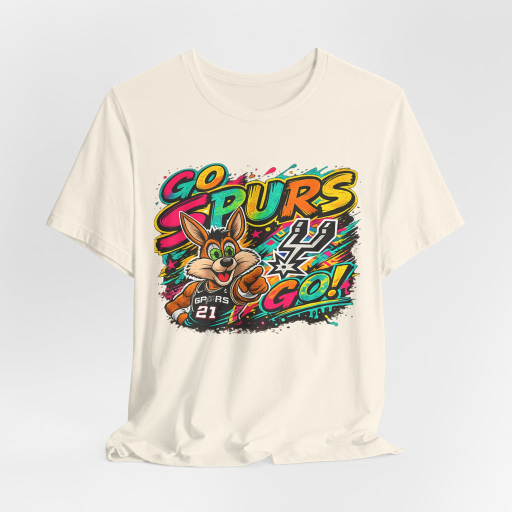 Spurs Mascot 'Go Spurs Go!' Graphic T-Shirt