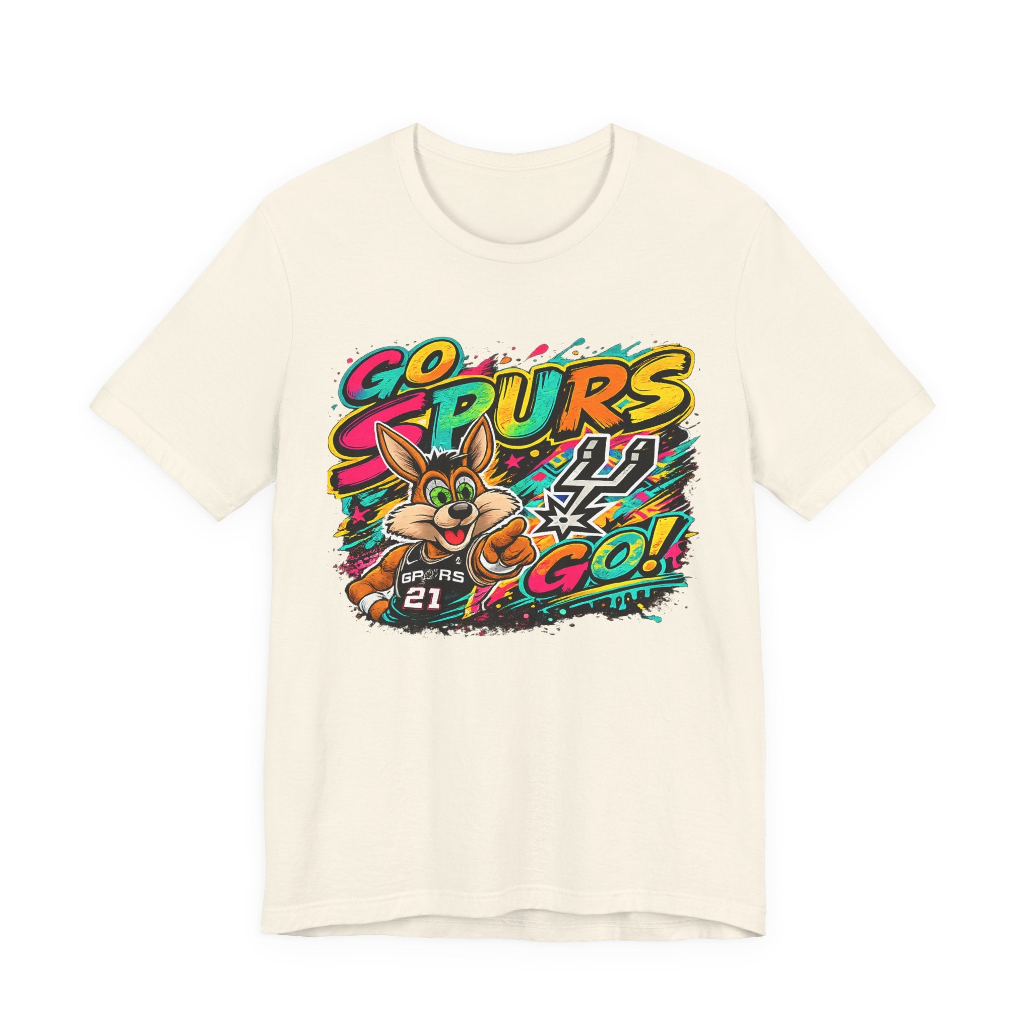 Spurs Mascot 'Go Spurs Go!' Graphic T-Shirt