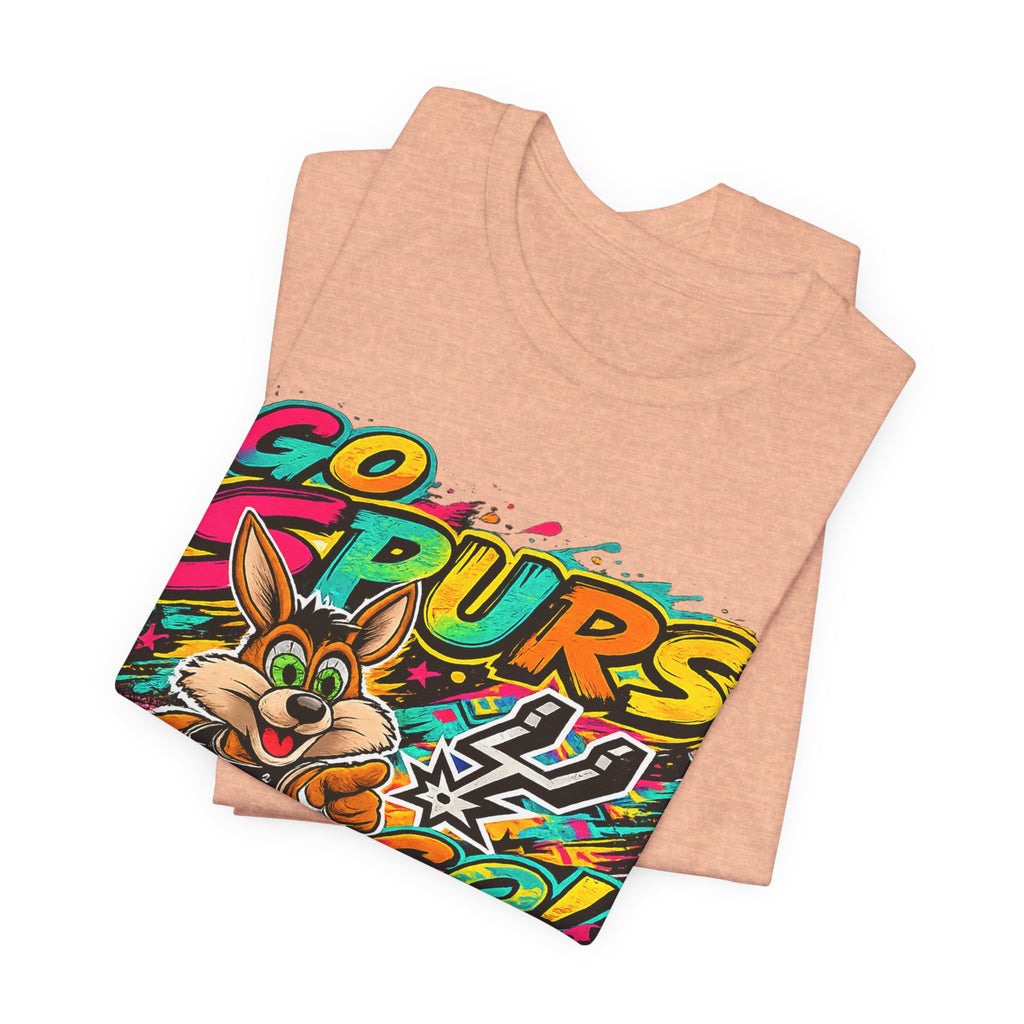 Spurs Mascot 'Go Spurs Go!' Graphic T-Shirt