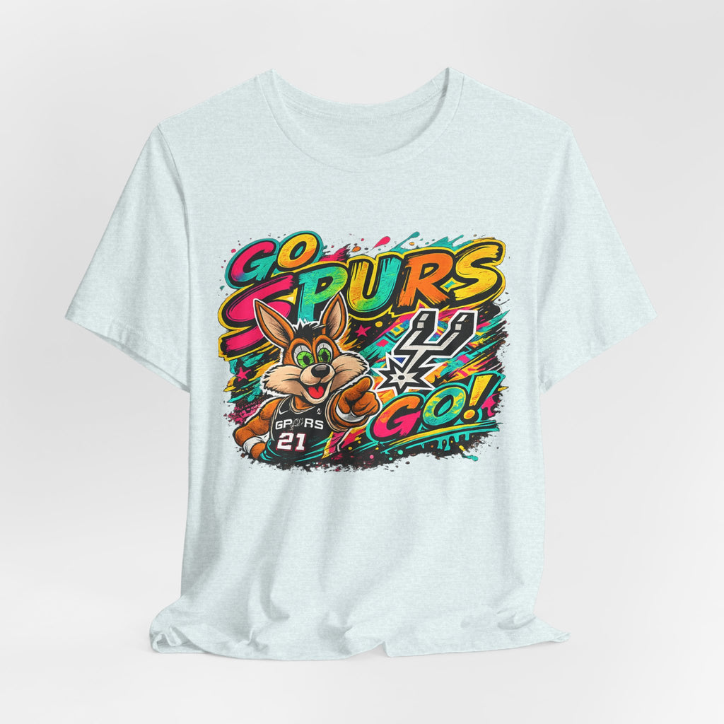 Spurs Mascot 'Go Spurs Go!' Graphic T-Shirt