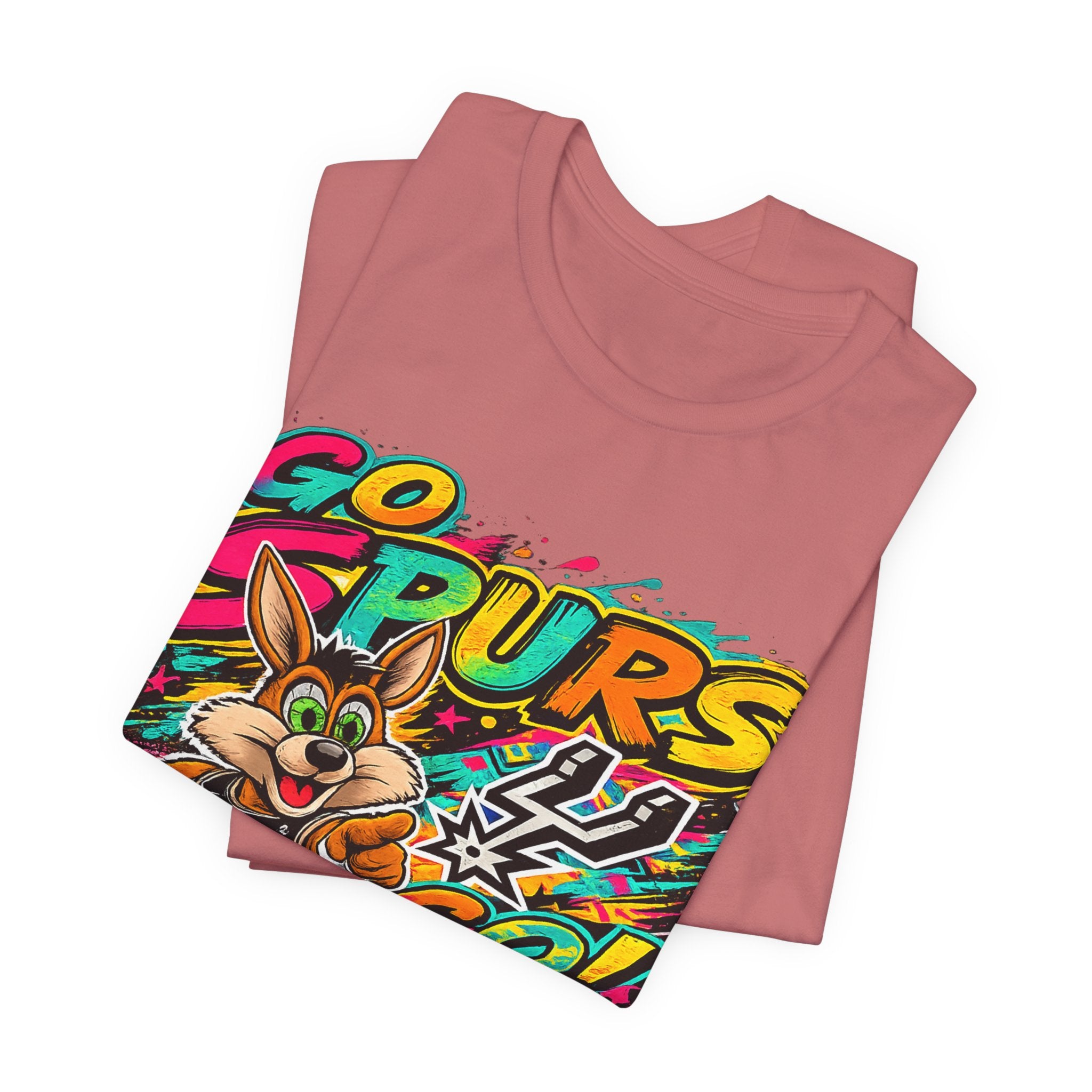 Spurs Mascot 'Go Spurs Go!' Graphic T-Shirt