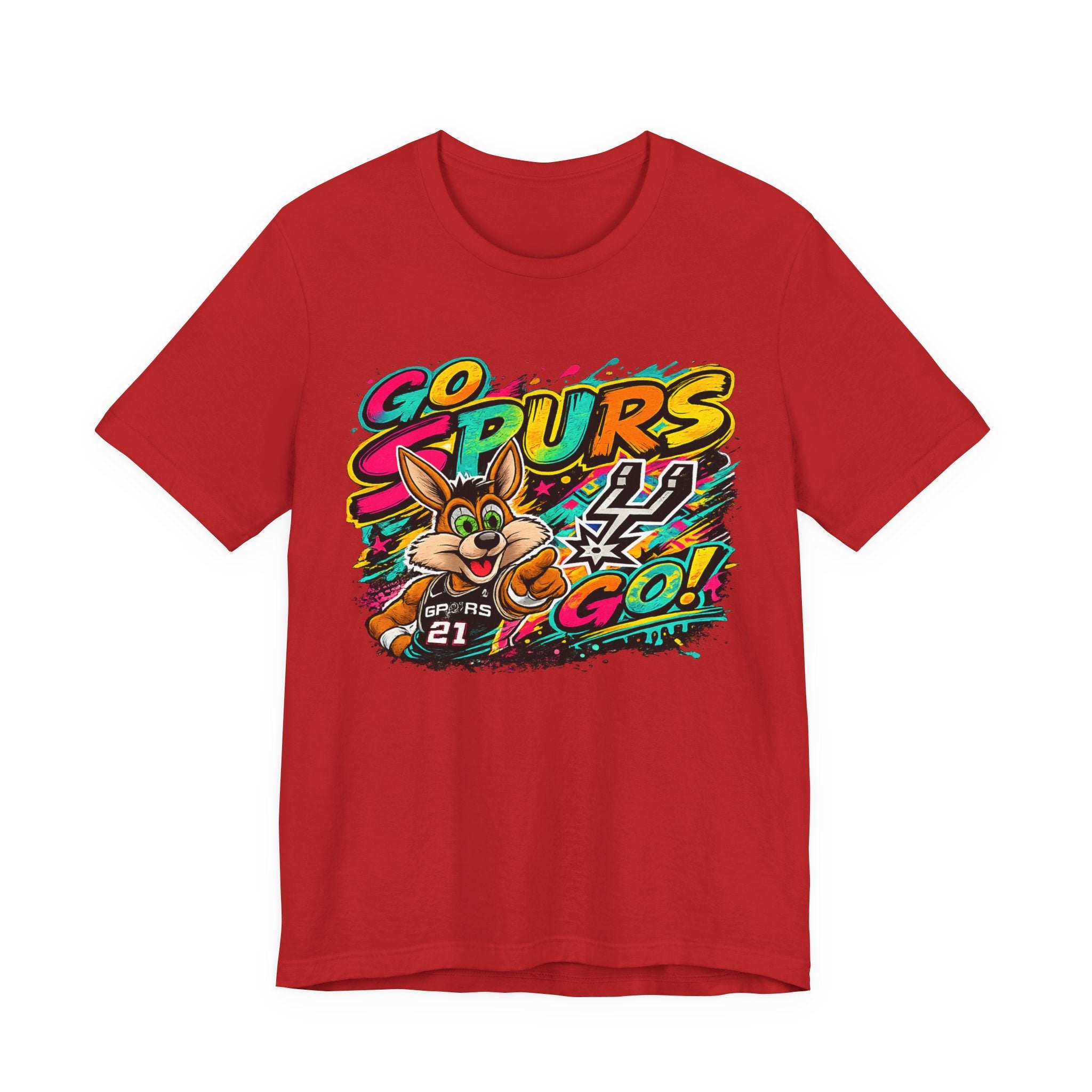 Spurs Mascot 'Go Spurs Go!' Graphic T-Shirt