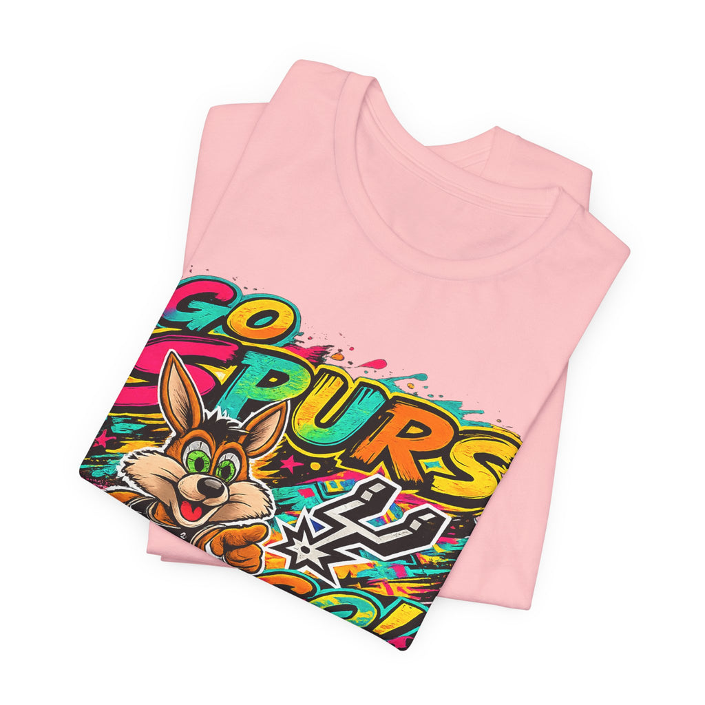 Spurs Mascot 'Go Spurs Go!' Graphic T-Shirt