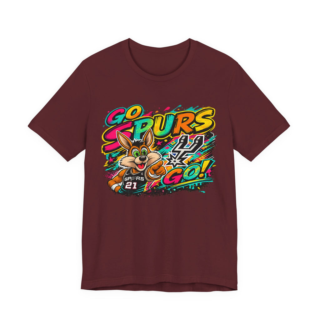 Spurs Mascot 'Go Spurs Go!' Graphic T-Shirt