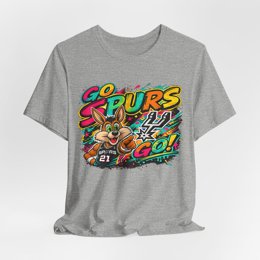 Spurs Mascot 'Go Spurs Go!' Graphic T-Shirt