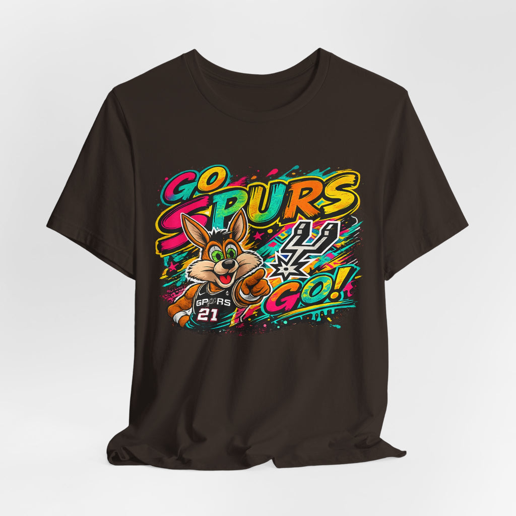 Spurs Mascot 'Go Spurs Go!' Graphic T-Shirt