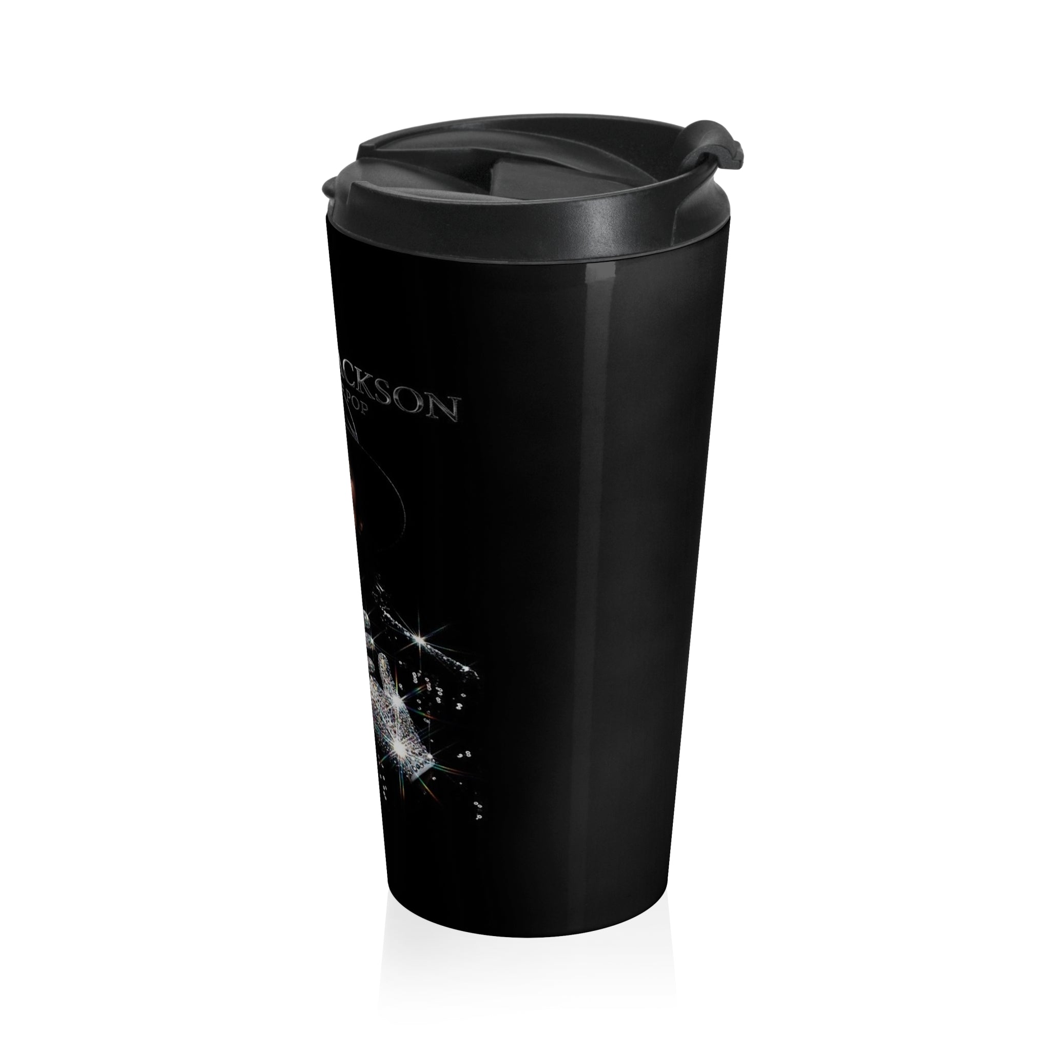 Michael Jackson 'King of Pop' Stainless Steel Travel Mug