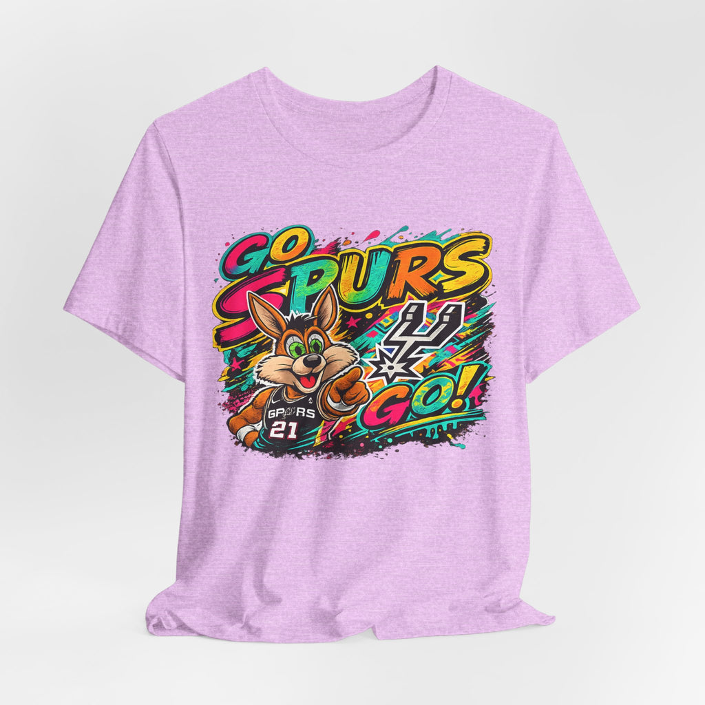 Spurs Mascot 'Go Spurs Go!' Graphic T-Shirt