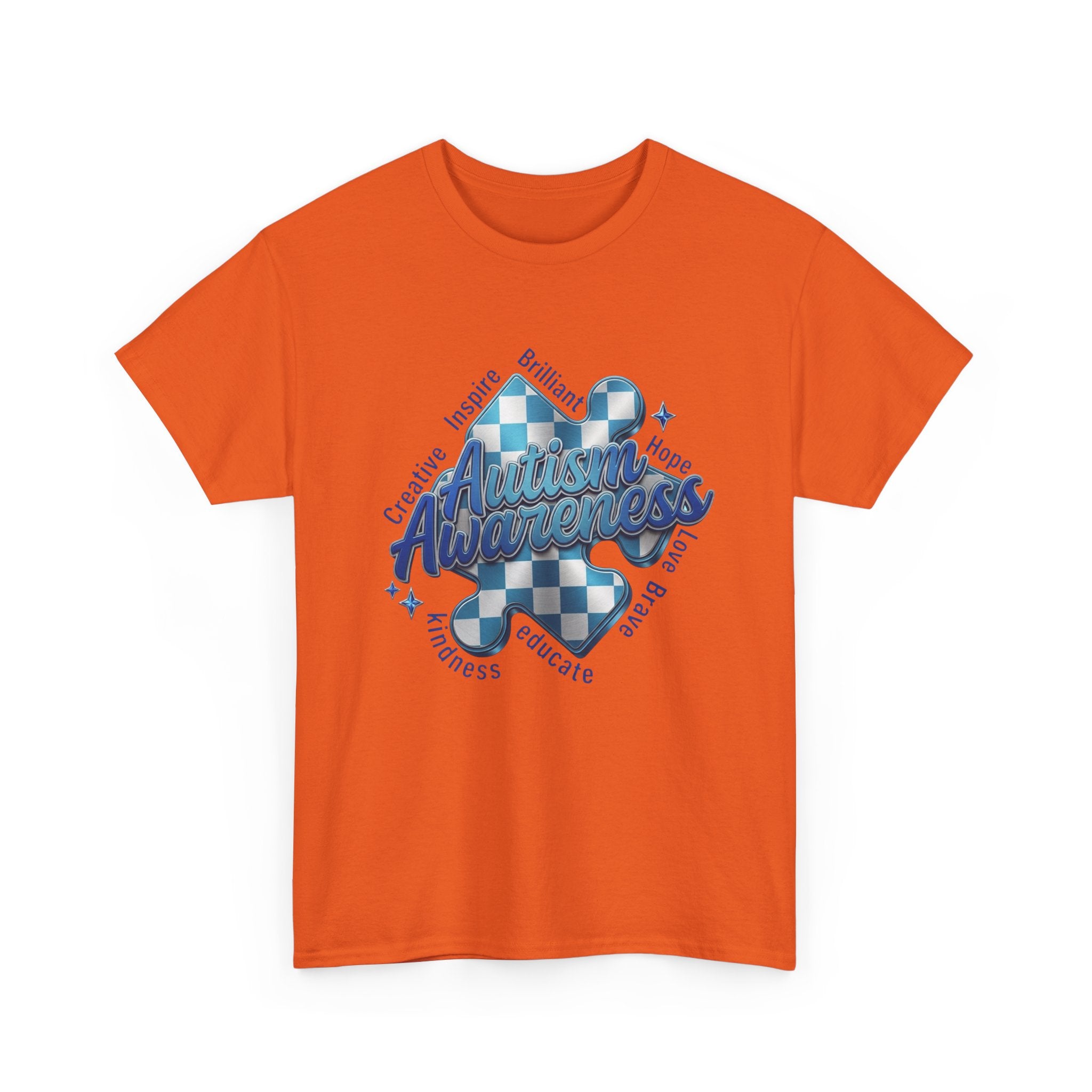 Autism Awareness Puzzle Tee — Celebrate, Educate, Support