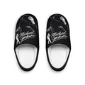 Retro Pop Icon Slippers — Signature Script Indoor Men’s Slippers