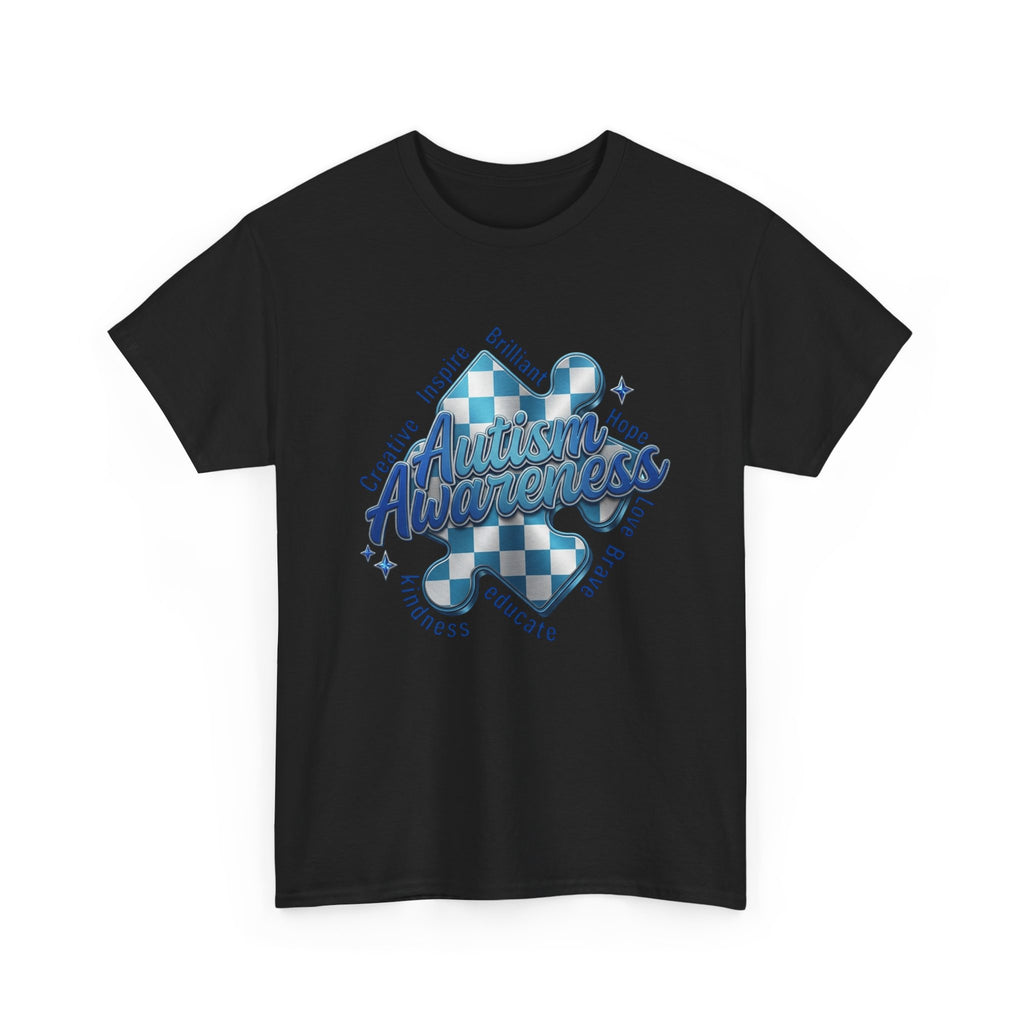 Autism Awareness Puzzle Tee — Celebrate, Educate, Support