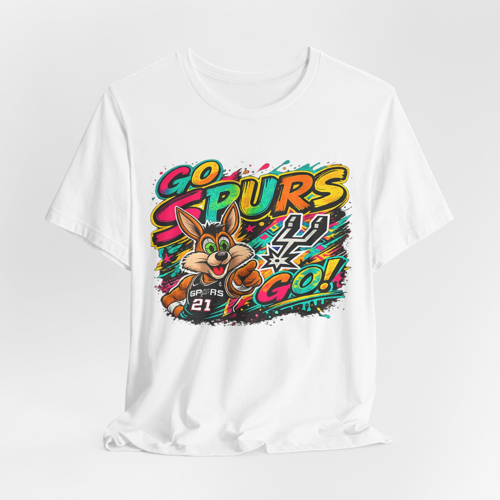 Spurs Mascot 'Go Spurs Go!' Graphic T-Shirt
