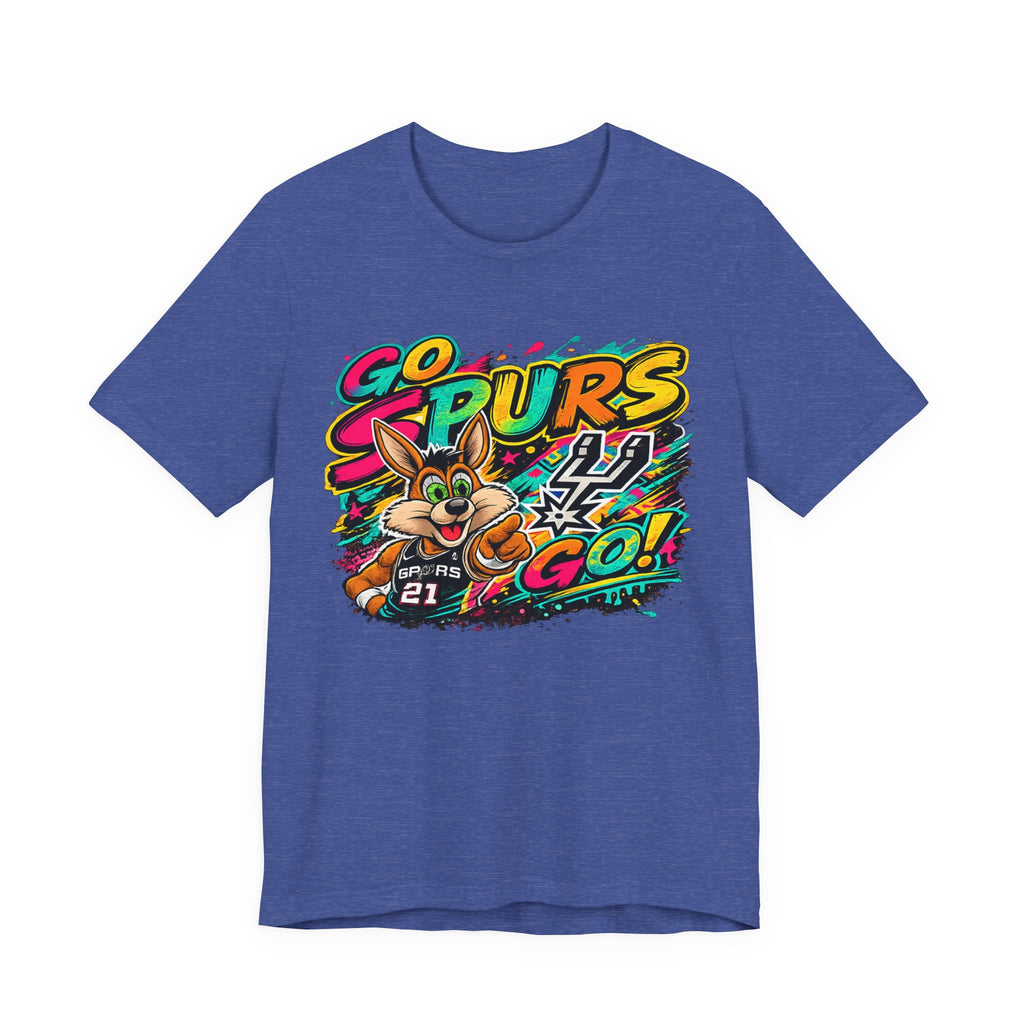 Spurs Mascot 'Go Spurs Go!' Graphic T-Shirt