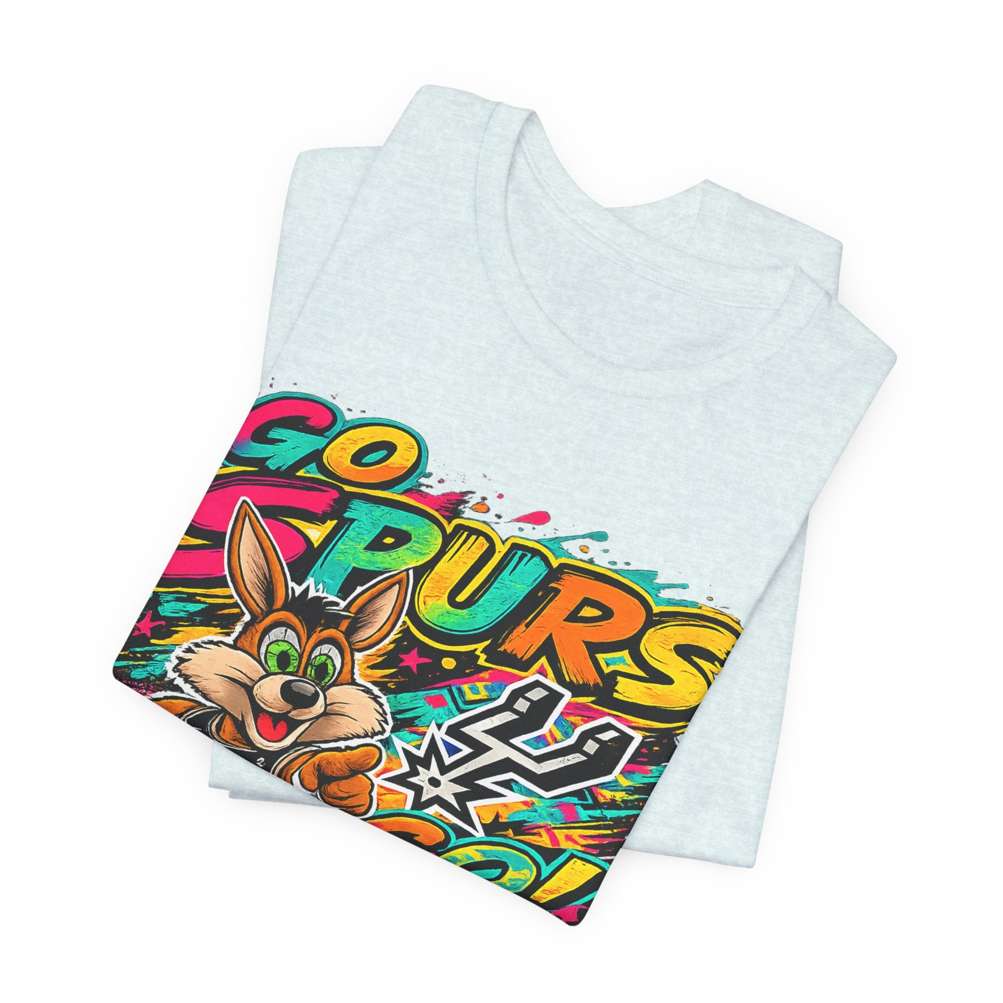 Spurs Mascot 'Go Spurs Go!' Graphic T-Shirt