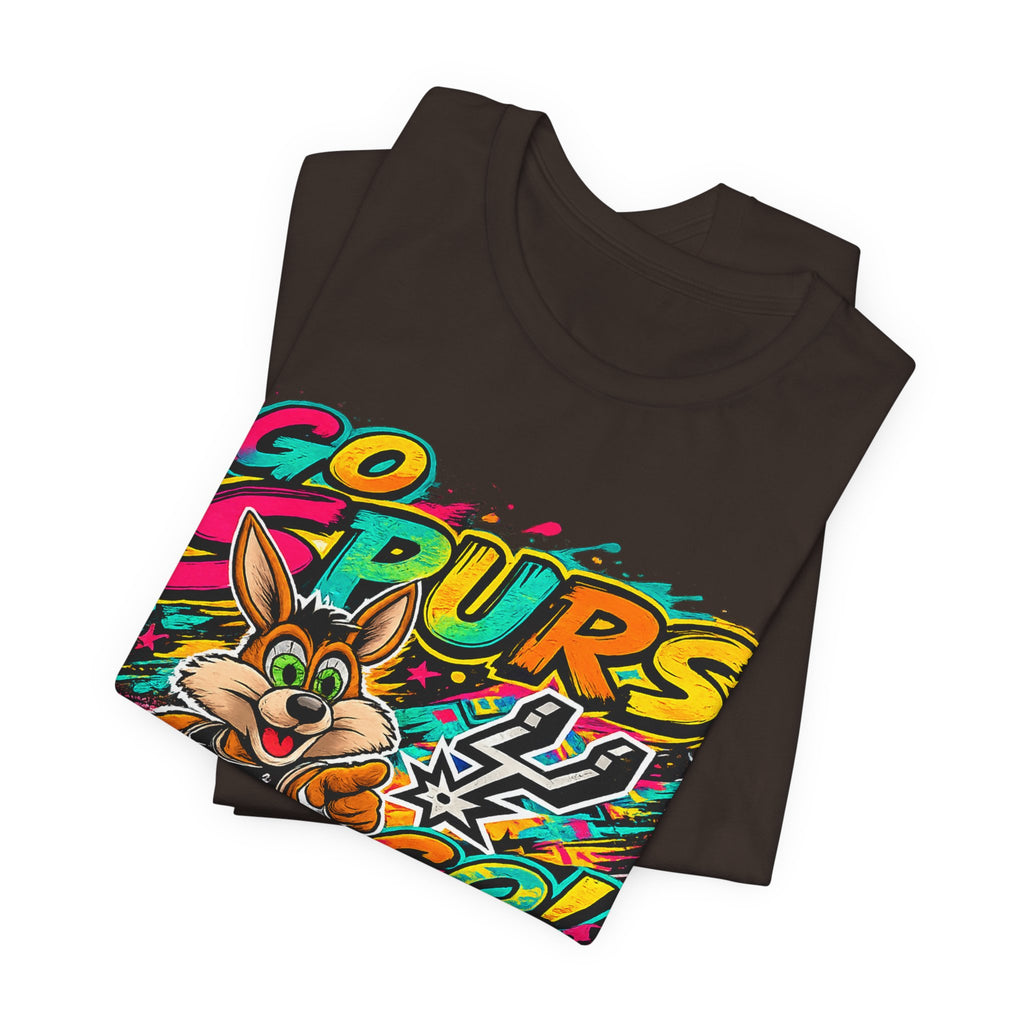 Spurs Mascot 'Go Spurs Go!' Graphic T-Shirt