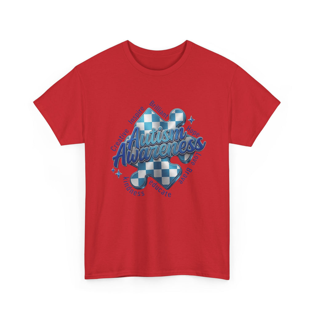 Autism Awareness Puzzle Tee — Celebrate, Educate, Support
