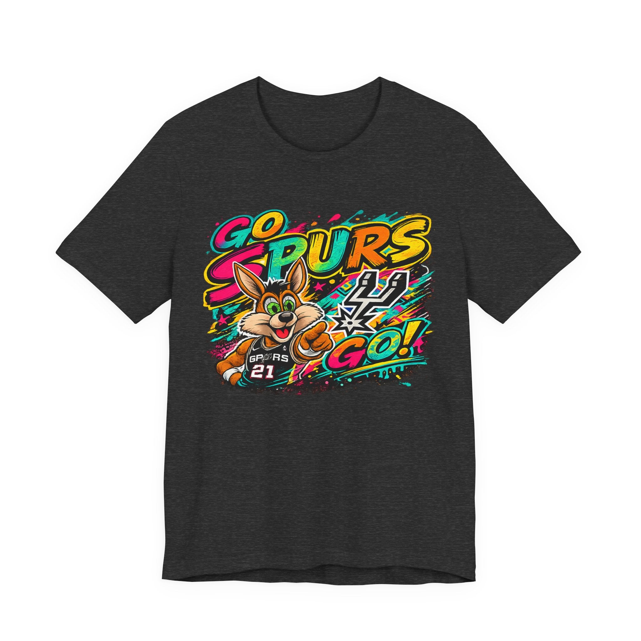 Spurs Mascot 'Go Spurs Go!' Graphic T-Shirt