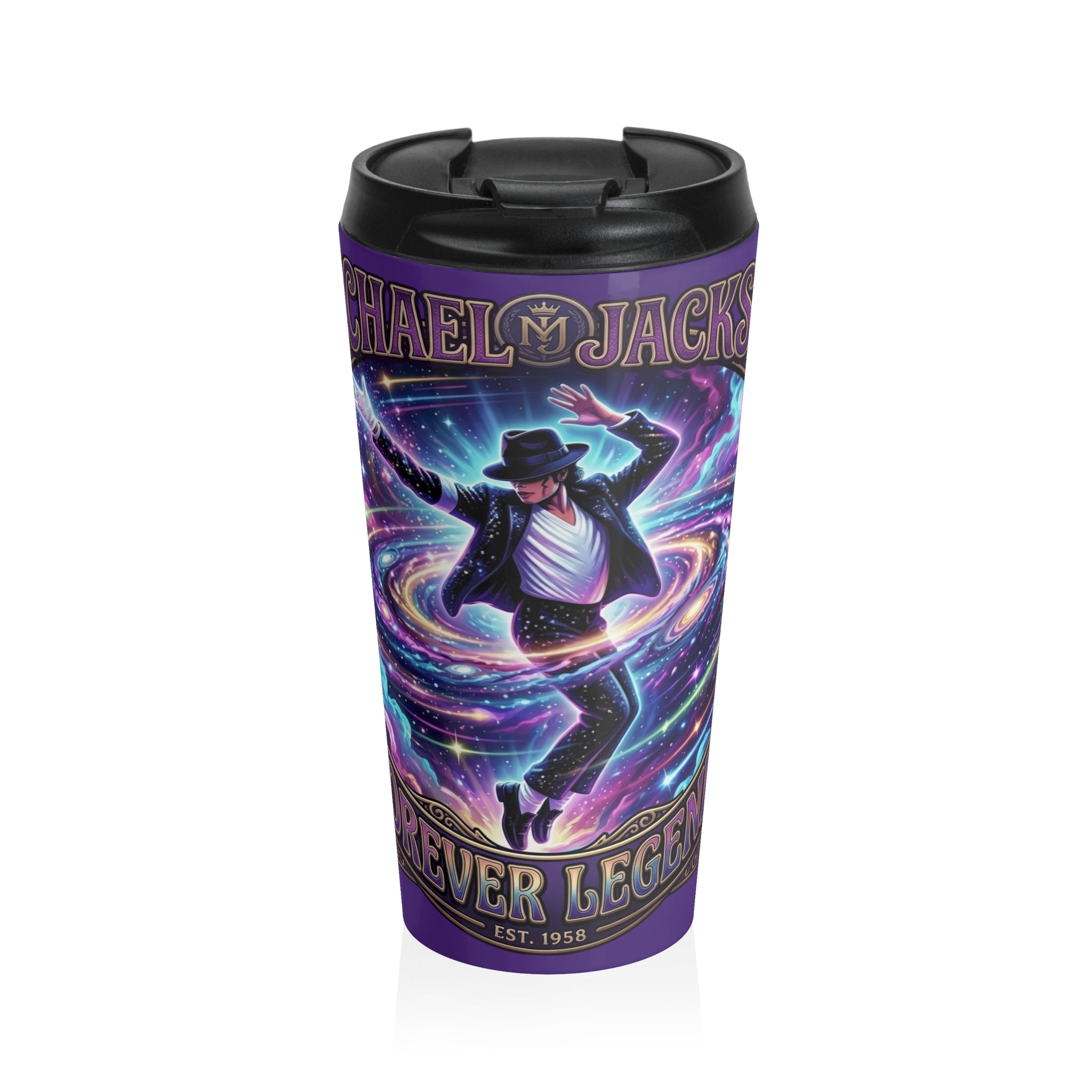 Michael Jackson Forever Legend Stainless Steel Travel Mug